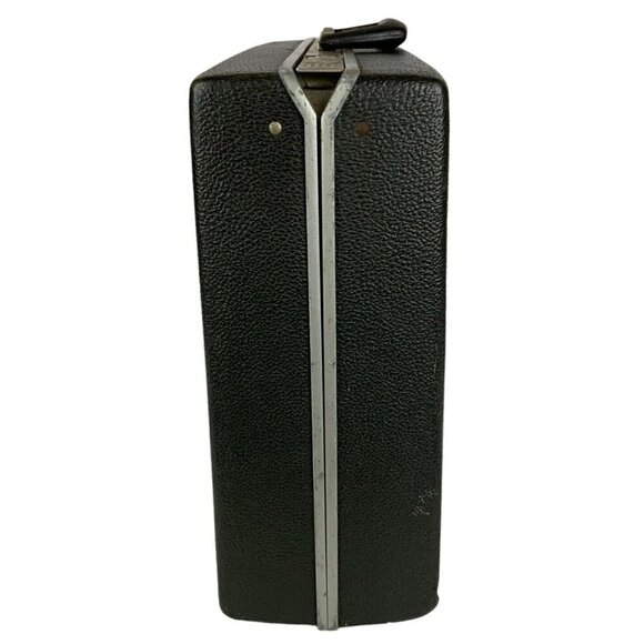 Samsonite Hard Shell Briefcase Document Case 18x12x5 Black Vintage NO KEY - Picture 9 of 11